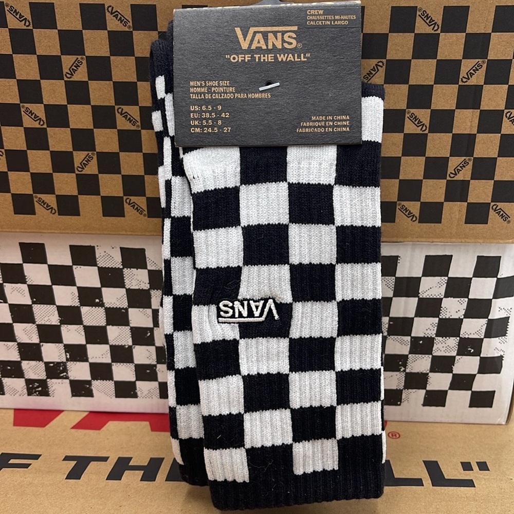 VANS "Off The Wall" socks Checkerboard - Picture 2 of 16